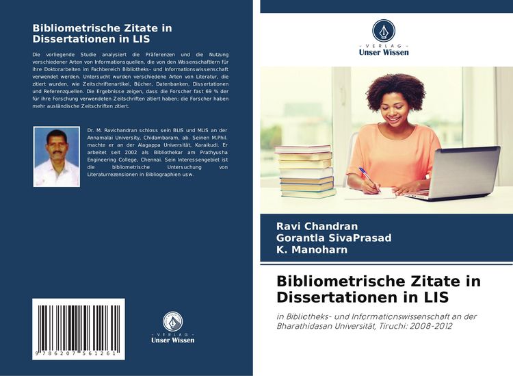 Produktbild: Bibliometrische Zitate in Dissertationen in LIS