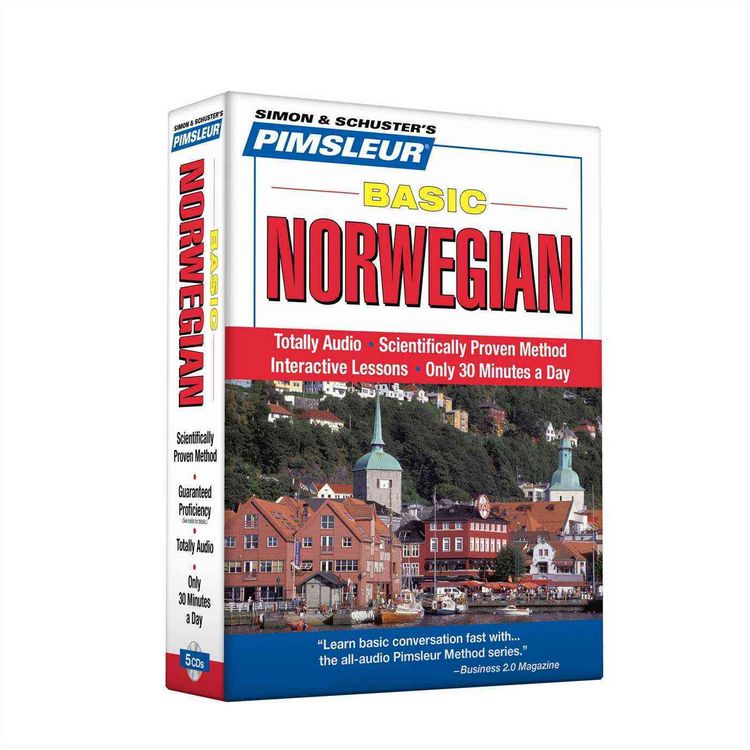 Produktbild: Pimsleur Norwegian Basic Course - Level 1 Lessons 1-10 CD: Learn to Speak and Understand Norwegian with Pimsleur Language Programs [With Free CD Case]