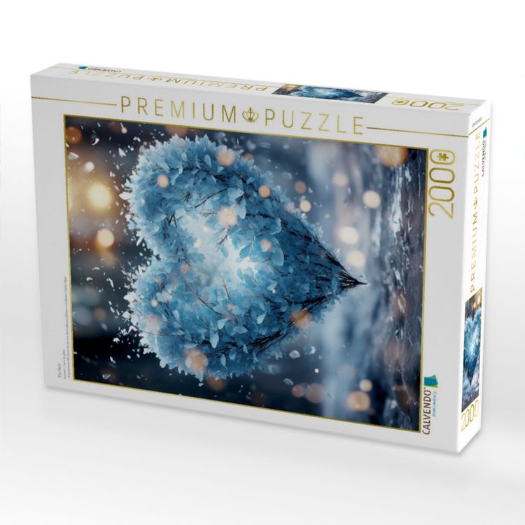 Produktbild: CALVENDO Puzzle Eis-Herz | 2000 Teile Lege-Gr&ouml;&szlig;e 90x67cm Foto-Puzzle f&uuml;r gl&uuml;ckliche Stunden