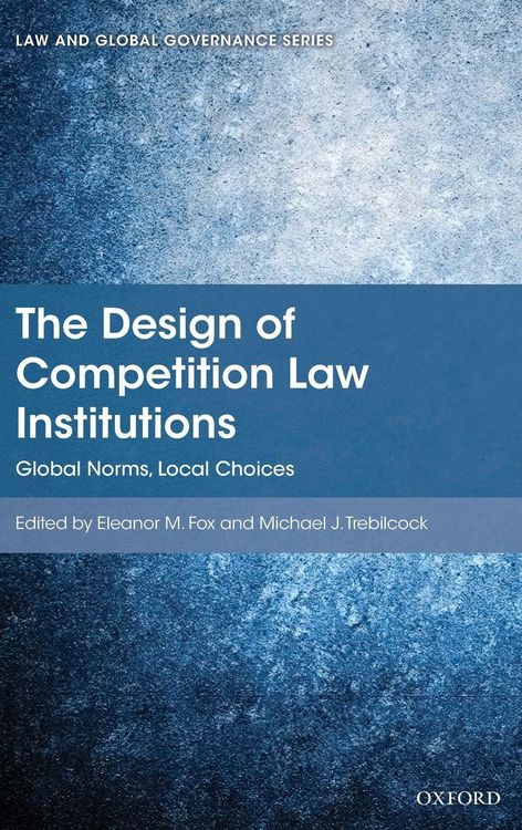 Produktbild: Design Of Competition Law Institutions C