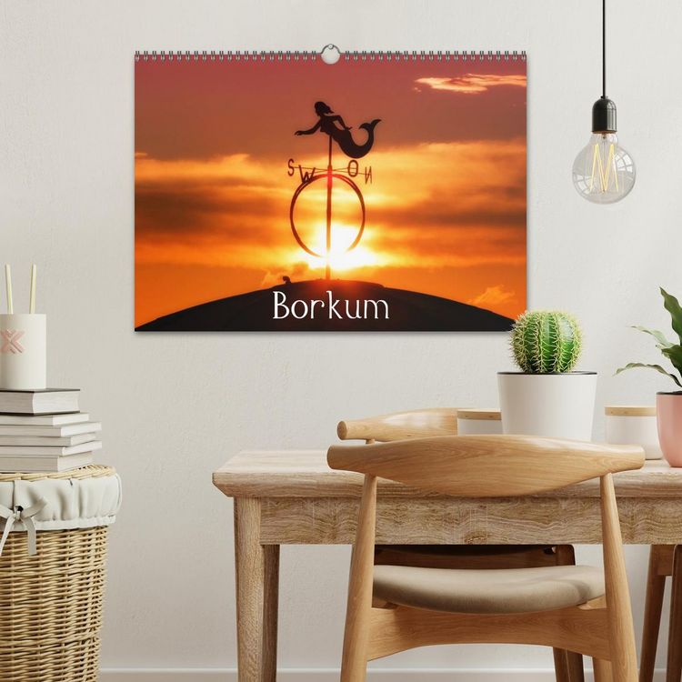 Produktbild: Borkum (Wandkalender 2026 DIN A3 quer), CALVENDO Monatskalender