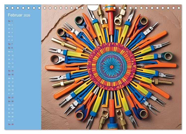 Produktbild: Werkzeug-Magie (Wandkalender 2026 DIN A4 quer), CALVENDO Monatskalender