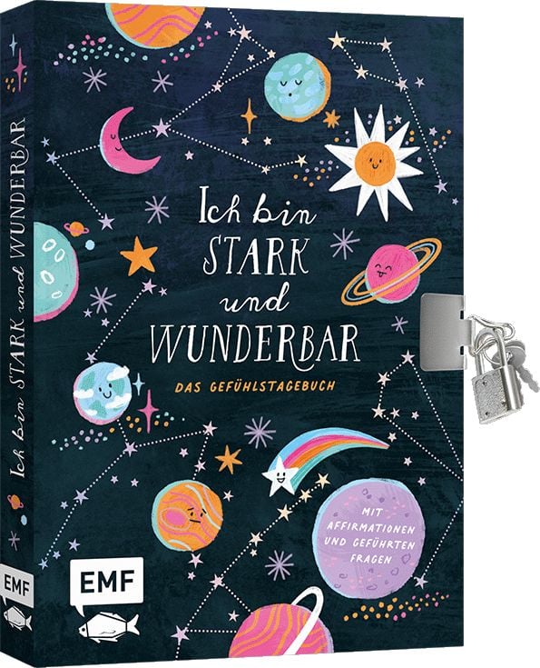 Produktbild: Ich bin stark und wunderbar &ndash; Das illustrierte Gef&uuml;hlstagebuch f&uuml;r Kinder ab 6 Jahren