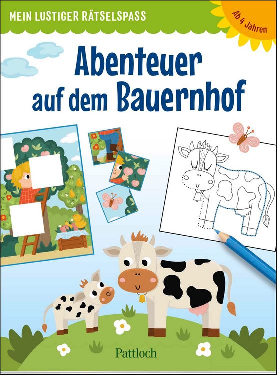 Produktbild: Mein lustiger R&auml;tselspa&szlig; &ndash; Abenteuer auf dem Bauernhof
