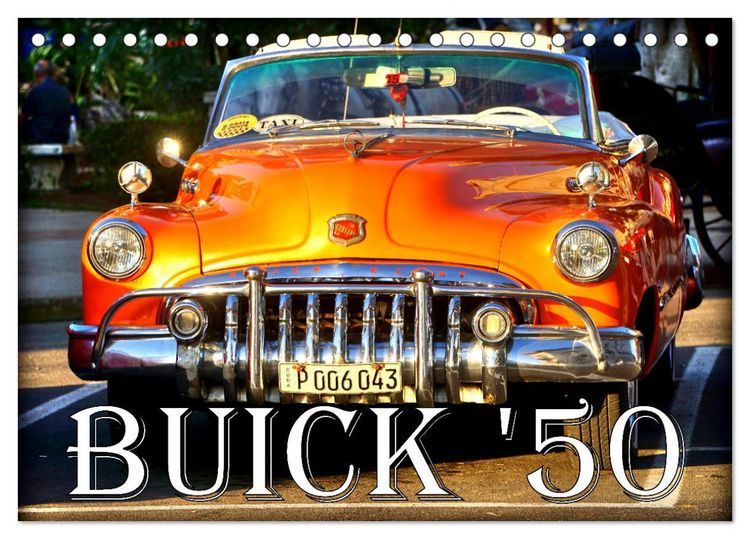 Produktbild: BUICK '50 (Tischkalender 2026 DIN A5 quer), CALVENDO Monatskalender