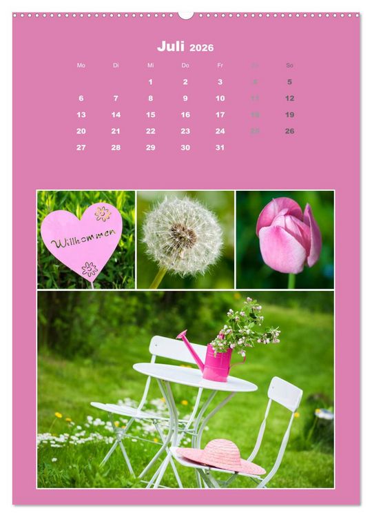 Produktbild: Der kunterbunte Collagen Kalender (Wandkalender 2026 DIN A2 hoch), CALVENDO Monatskalender