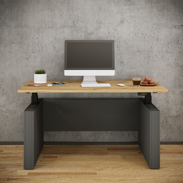 Produktbild: Schreibtisch h&ouml;henverstellbar Salia 140x80