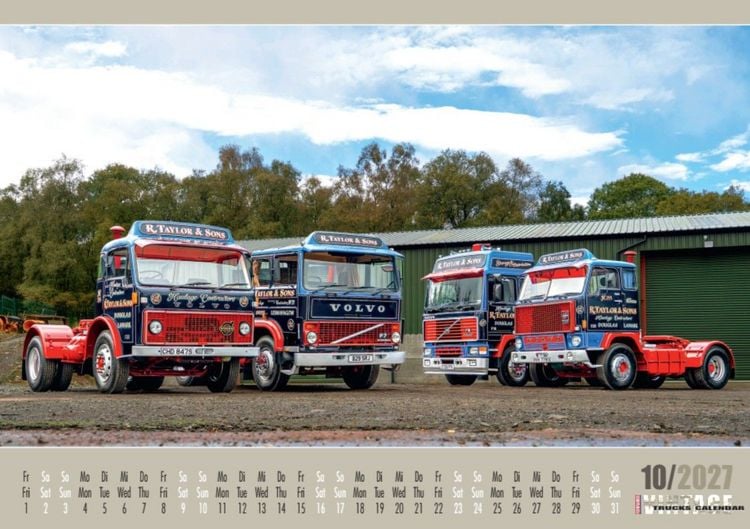 Produktbild: Vintage Trucks Kalender 2027