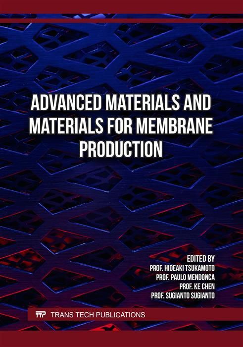 Produktbild: Advanced Materials and Materials for Membrane Production