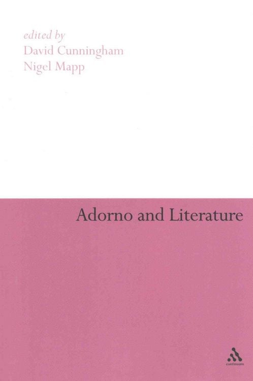 Produktbild: Adorno and Literature