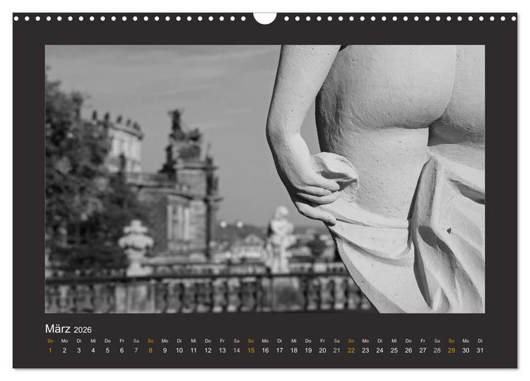 Produktbild: Dresdens stille Gesten (Wandkalender 2026 DIN A3 quer), CALVENDO Monatskalender
