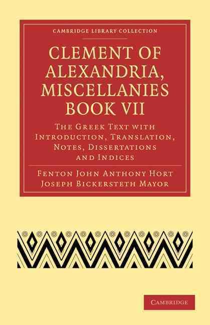 Produktbild: Clement of Alexandria, Miscellanies Book VII
