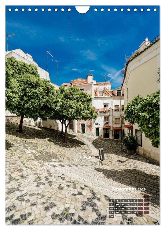 Produktbild: Cityscapes of Lisbon (Wall Calendar 2026 DIN A4 portrait), CALVENDO 12 Month Wall Calendar