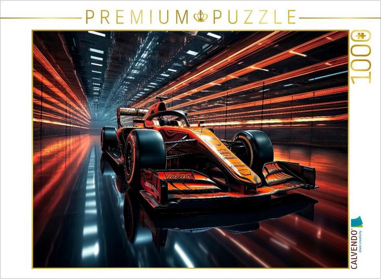 Produktbild: CALVENDO Puzzle Rennwagen | 1000 Teile Lege-Gr&ouml;&szlig;e 64x48cm Foto-Puzzle f&uuml;r gl&uuml;ckliche Stunden