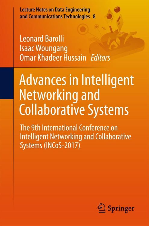 Produktbild: Advances in Intelligent Networking and Collaborative Systems