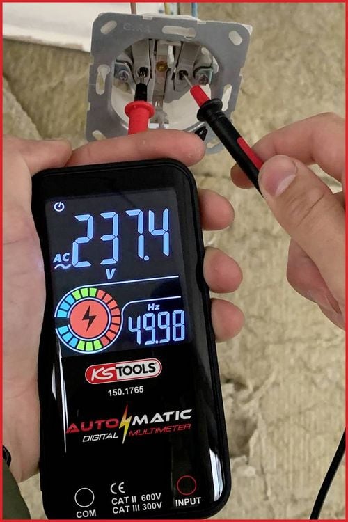 Produktbild: KS Tools 150.1765 Hand-Multimeter