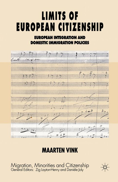 Produktbild: Limits of European Citizenship