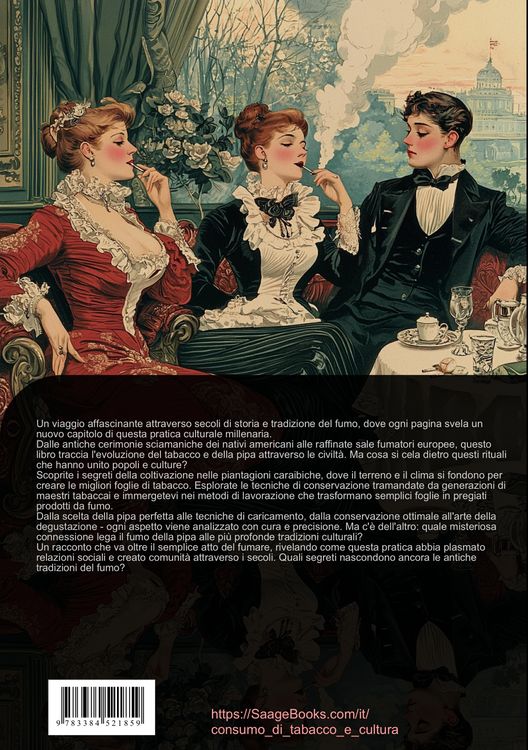 Produktbild: Tabagismo e Cultura del Fumo: Storia e Tradizione del Fumare la Pipa