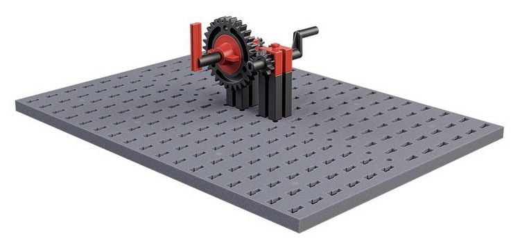 Produktbild: Fischertechnik 569020 - PROFI Mechanics, 12 Modelle, Baukasten, Konstruktionsspielzeug