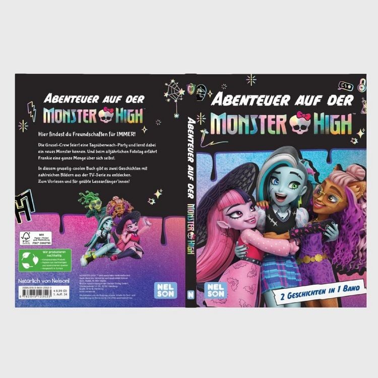 Produktbild: Monster High: Abenteuer auf der Monster High!