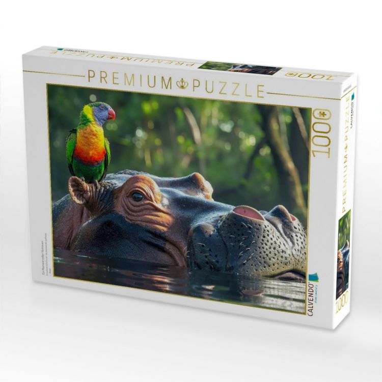 Produktbild: CALVENDO Puzzle Ein Moment voller Vertrauen | 1000 Teile Lege-Gr&ouml;&szlig;e 64x48cm Foto-Puzzle f&uuml;r gl&uuml;ckliche Stunden