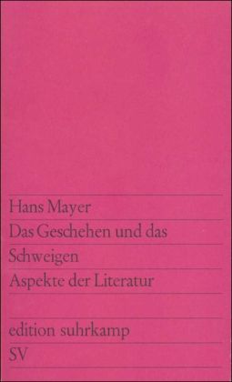 Produktbild: Das Geschehen und das Schweigen