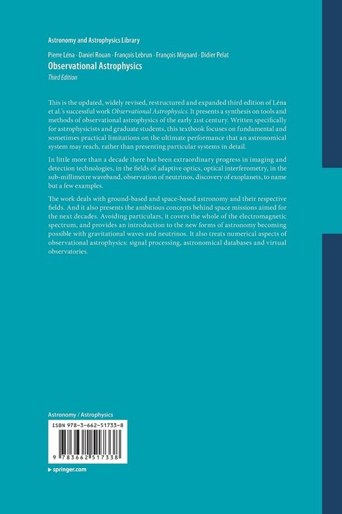 Produktbild: Observational Astrophysics
