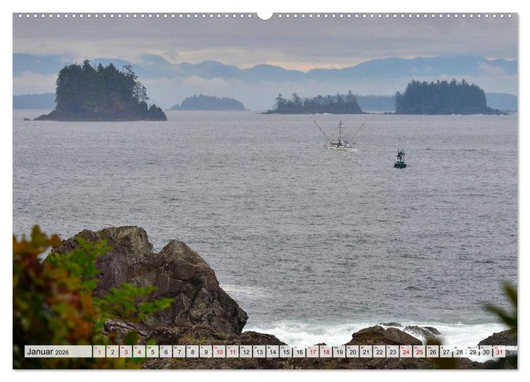 Produktbild: Faszination Vancouver Island (Wandkalender 2026 DIN A2 quer), CALVENDO Monatskalender