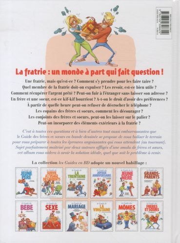 Produktbild: Le guide des fr&egrave;res et soeurs en BD