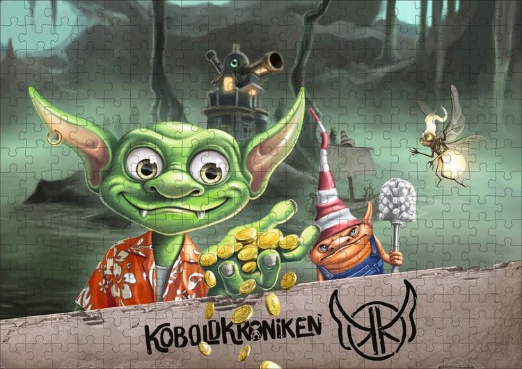 Produktbild: KoboldKroniken. Puzzle im Buch. Voll verheinzelt. 300 Teile