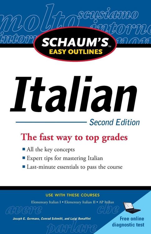 Produktbild: Schaum's Easy Outline of Italian, Second Edition