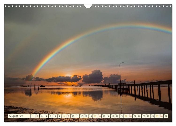 Produktbild: Gewaltige Natur - bedrohlich und sch&ouml;n (Wandkalender 2026 DIN A3 quer), CALVENDO Monatskalender