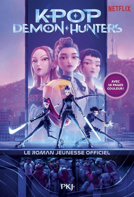 Produktbild: Kpop demon hunters : le roman officiel du film Netflix