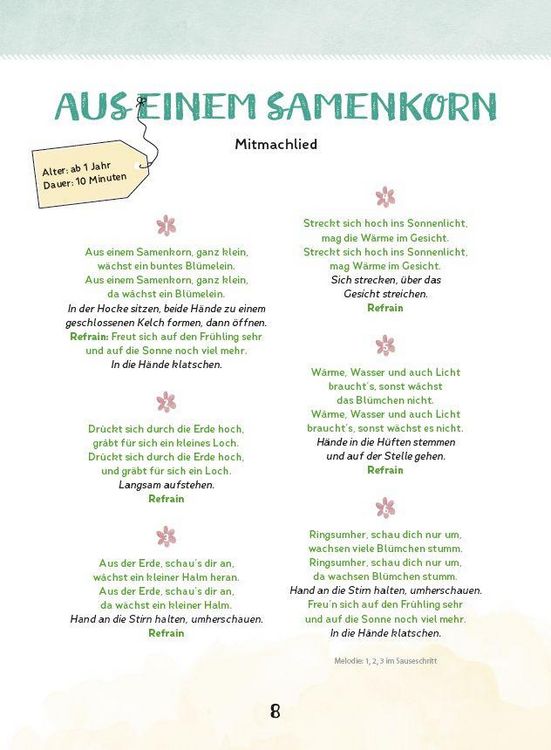 Produktbild: Die sch&ouml;nsten Lieder f&uuml;r Krippenkinder
