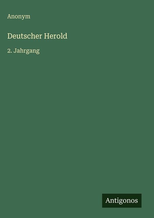 Produktbild: Deutscher Herold
