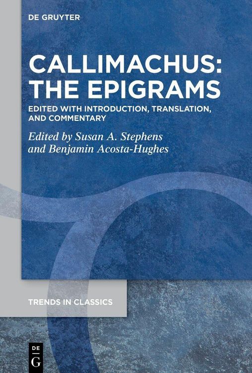 Produktbild: Callimachus: The Epigrams