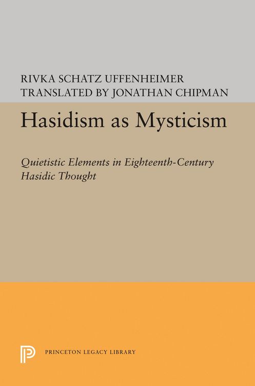 Produktbild: Hasidism as Mysticism