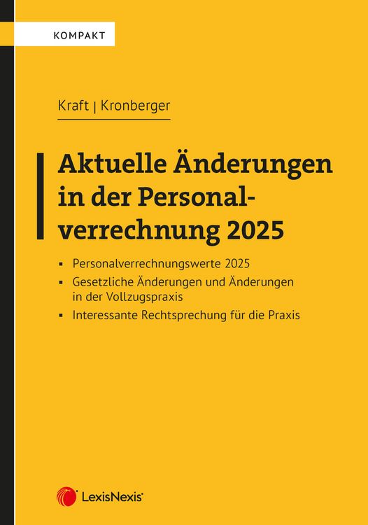 Produktbild: Aktuelle &Auml;nderungen in der Personalverrechnung 2025
