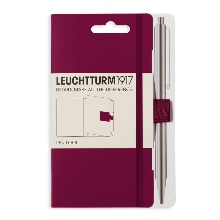 Produktbild: LEUCHTTURM1917 Pen Loop (Stiftschlaufe), Port Red