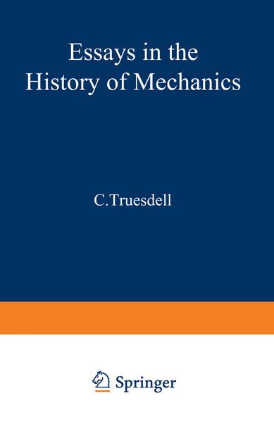 Produktbild: Essays in the History of Mechanics
