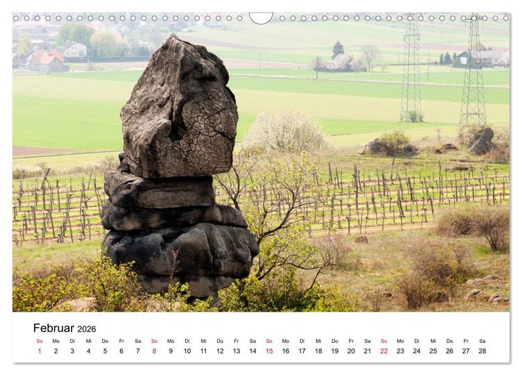 Produktbild: Granitwelten im Waldviertel (Wandkalender 2026 DIN A3 quer), CALVENDO Monatskalender