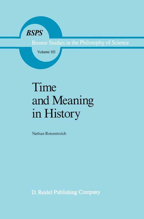 Produktbild: Time and Meaning in History