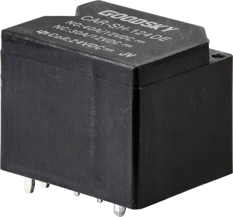 Produktbild: GoodSky CAR-SH-124DE Kfz-Relais 24 V/DC 40A 1 Wechsler Tray