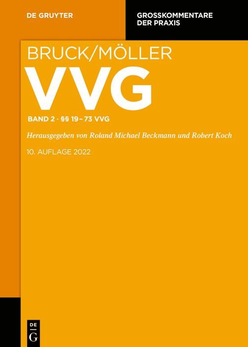 Produktbild: &sect;&sect; 19-73 VVG