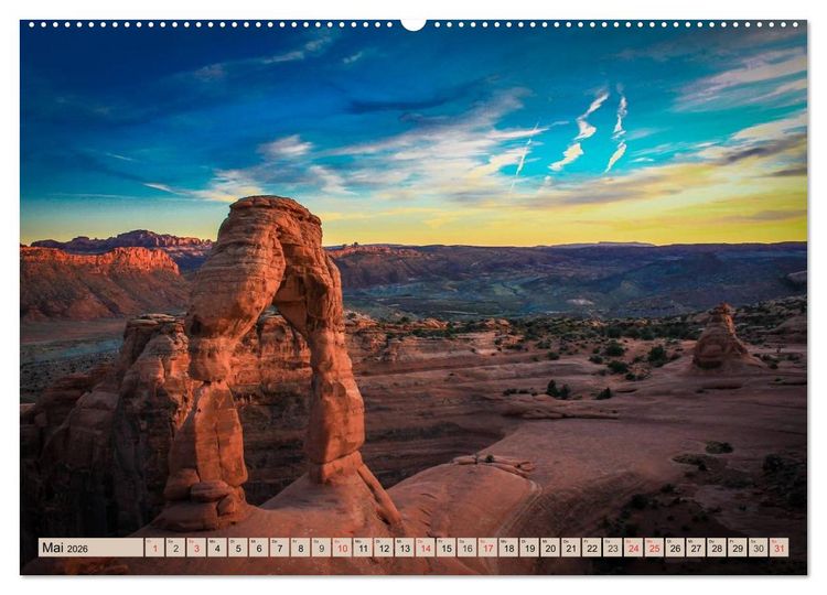 Produktbild: Horizonte zum Tr&auml;umen (hochwertiger Premium Wandkalender 2026 DIN A2 quer), Kunstdruck in Hochglanz