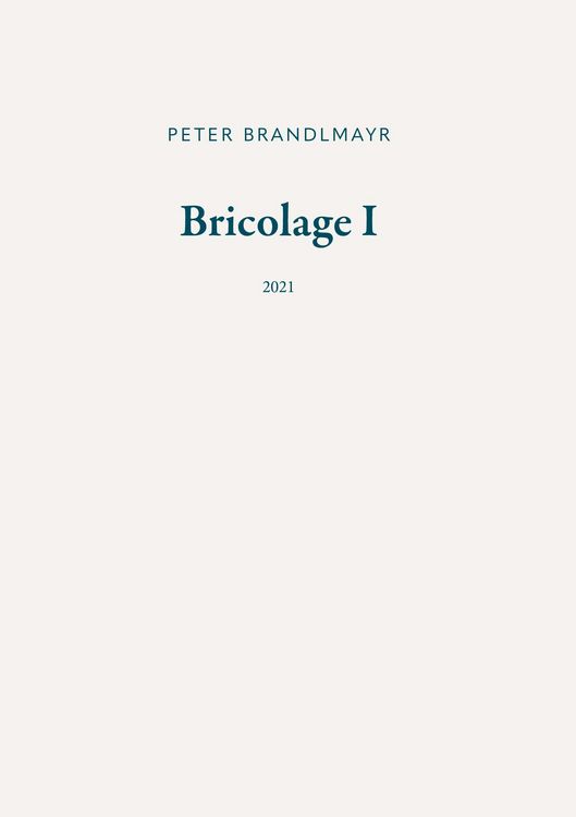 Produktbild: Bricolage I