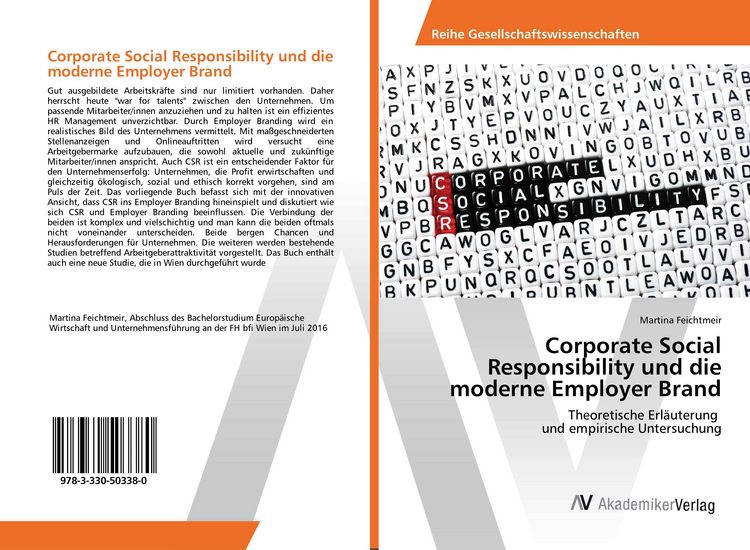 Produktbild: Corporate Social Responsibility und die moderne Employer Brand