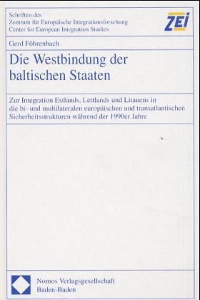 Produktbild: Die Westbindung der baltischen Staaten