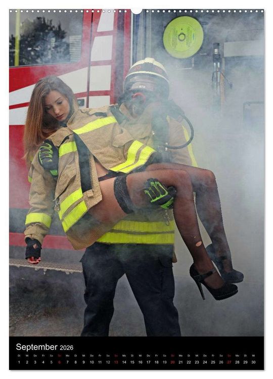 Produktbild: Feuerwehrkalender &ndash; Erotische Fotografien von Thomas Siepmann (Wandkalender 2026 DIN A2 hoch), CALVENDO Monatskalender