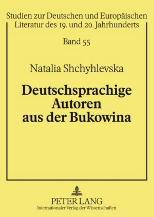 Produktbild: Deutschsprachige Autoren aus der Bukowina